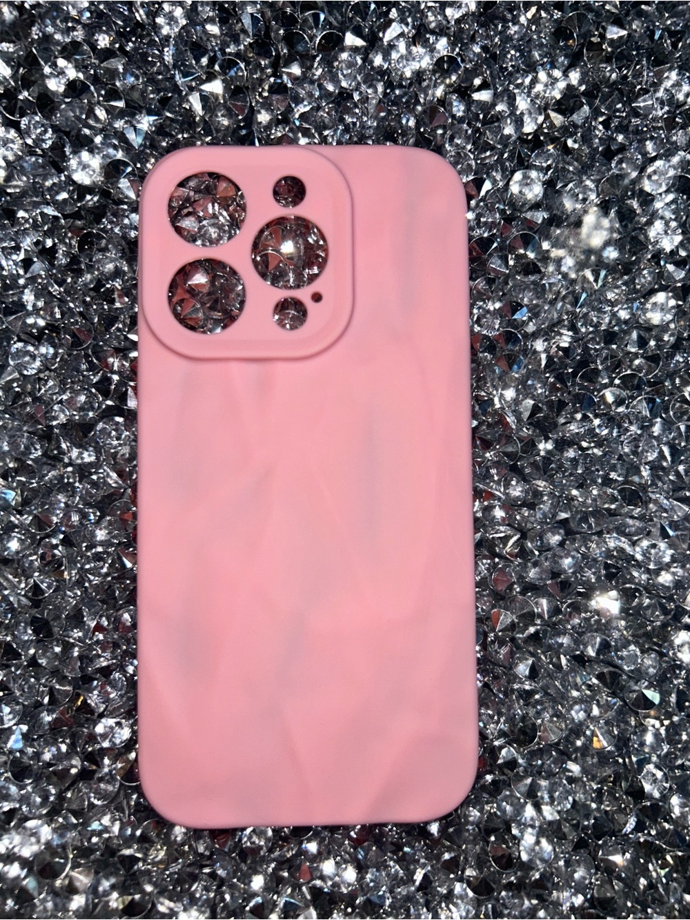 iPhone 15 pro Pink Silicone Phone Case - Soft Protective Cover